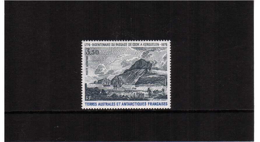 Bicentenary of Cook's passage to Kerguelen single superb unmounted mint