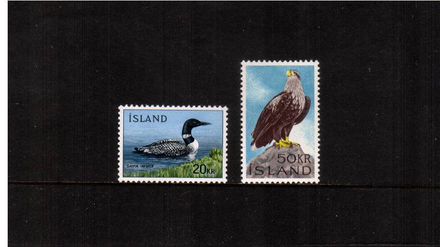 Birds definitive set of two superb unmounted mint. SG Cat 22