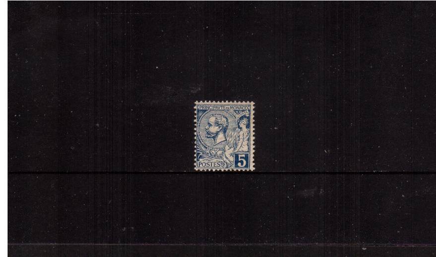 5c Blue>br/>
A superb unmounted mint single. SG Cat for mounted 70