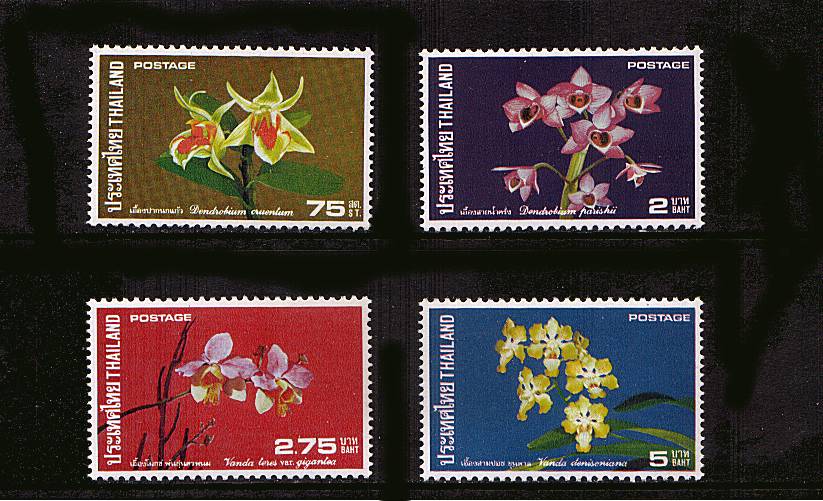 Thai Orchids - 2nd Series<br/>
Set of four. SG Cat 19.00