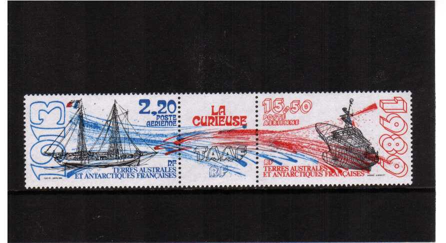 Ships pair superb unmounted mint