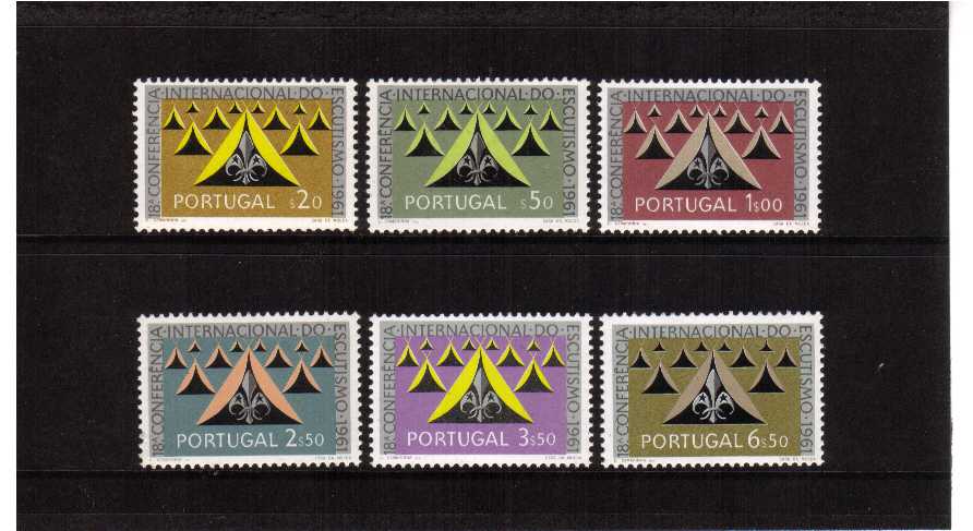 Scouts Conference set of six superb unmounted mint