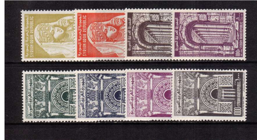 Definitive - Airmails set of eight superb unmounted mint.