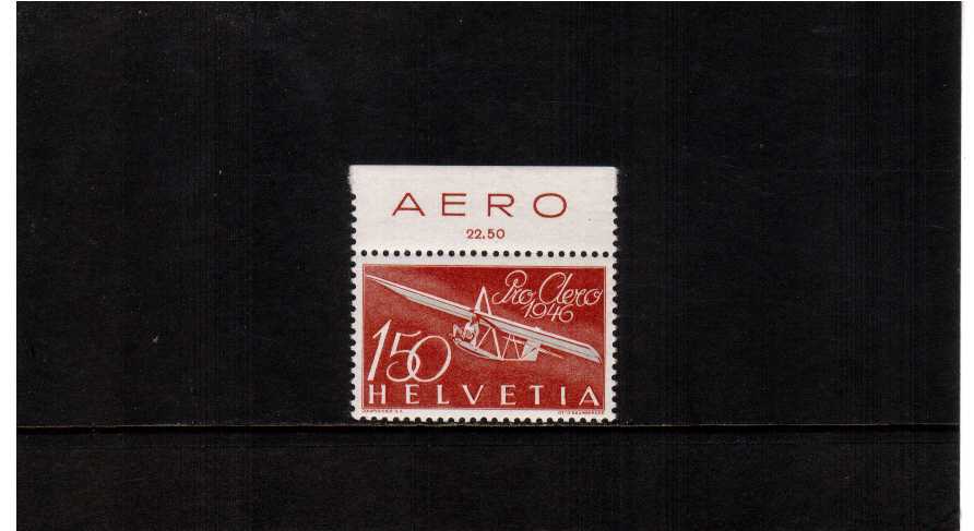 Air - Special set of 1 superb unmounted mint top marginal single