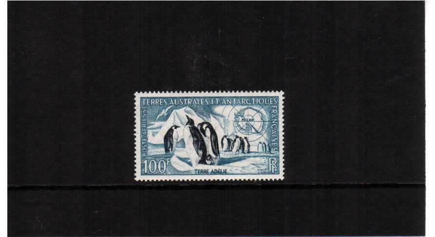 emperor penguins single superb unmounted mint
