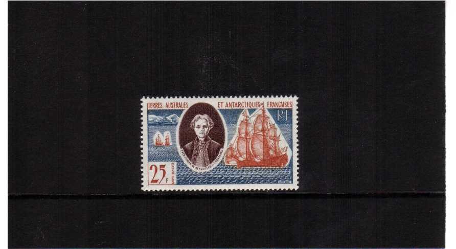 kerguelen archipelago discovery single superb very very lightly mounted mint