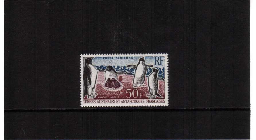 Adelie Penguins single superb very lightly mounted mint