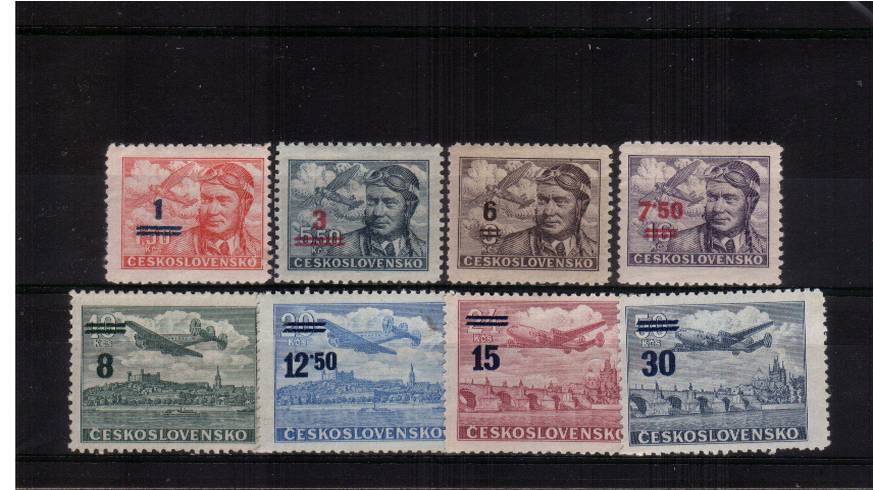 The AIR set of eight superb unmounted mint<br/>SG Cat 14.00