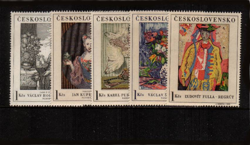 Art - 1st Series set of five.<br/>
An unmounted mint set of five.<br/>SG Cat 60.00
