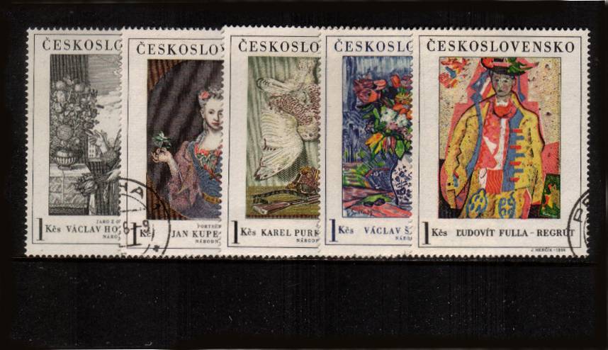 ART - 1st Series set of five.<br/>
A superb fine used set of five.<br/>
SG Cat 38.00