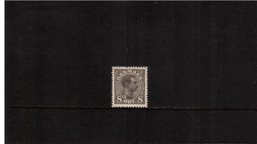 8or Drab - King Christian X 
<br/>A superb unmounted mint single.