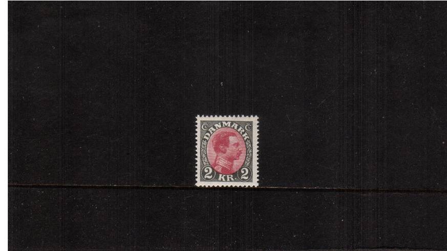 2K Claret and Grey - King Christian X<br/>
A superb unmounted mint single.