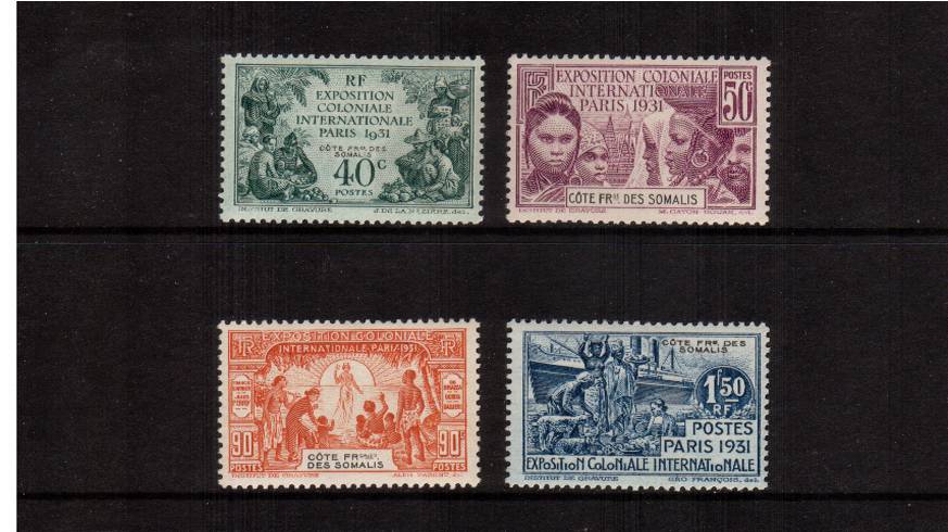 International Colonial Exhibition - Paris<br/>A superb unmounted mint set of four
<br/><b>QAQ</b>