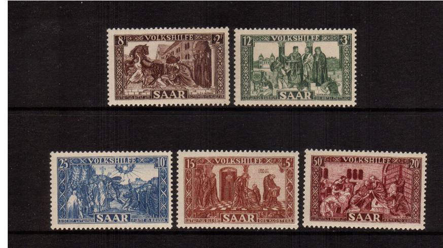 National Relief Fund<br/>
A superb unmounted mint set of five. SG Cat 90
<br/><b>QAQ</b>