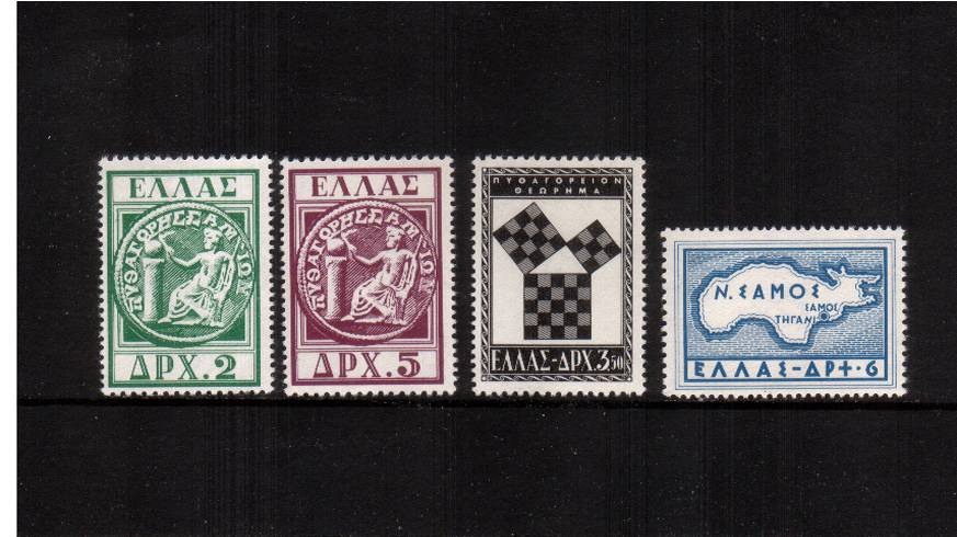 Pythagorean Congress<br/>
A superb unmounted mint set of four. SG Cat 130
<br/><b>QAQ</b>