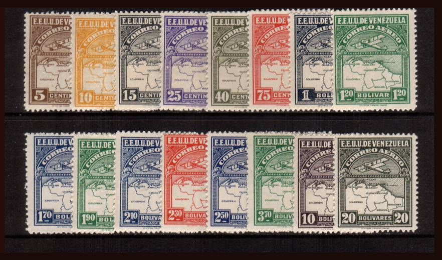 The AIR set of sixteen superb unmounted mint.
<br/><b>QAQ</b>