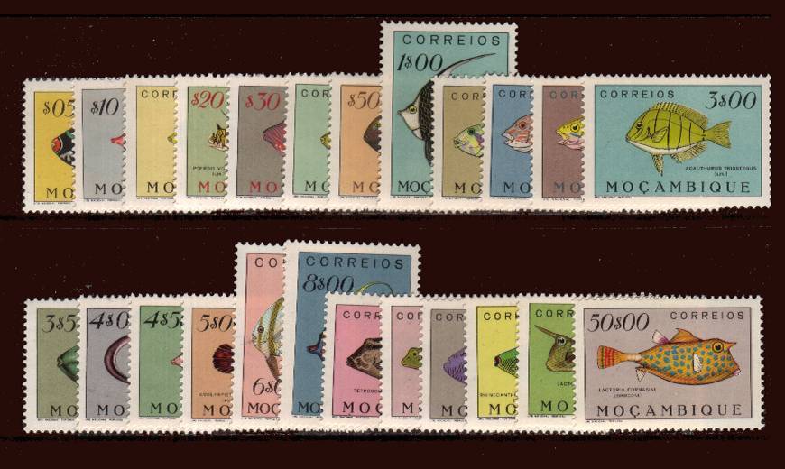 The ''Fishes'' set of twenty-four superb unmounted mint.<br/>One of the most famous thematic sets in philately!<br/>A rare set to find unmounted mint.   SG Cat �0
<br/><b>QAQ</b>