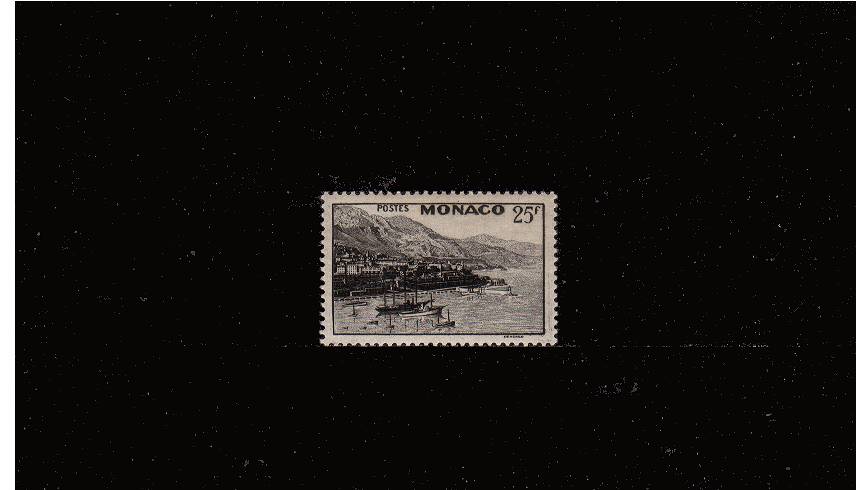 25F Black  definitive single superb unmounted mint.<br/>SG Cat for mounted 43