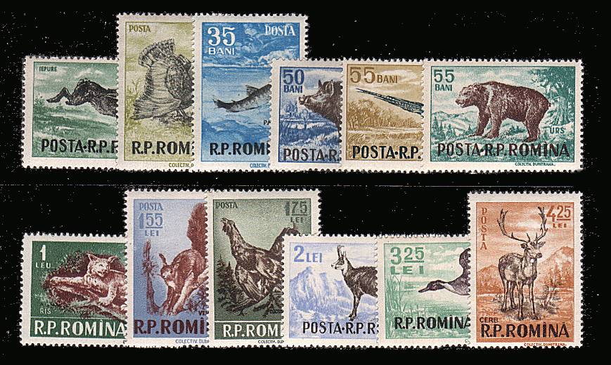 Wildlife<br/>
A superb unmounted mint set of twelve. SG Cat 110