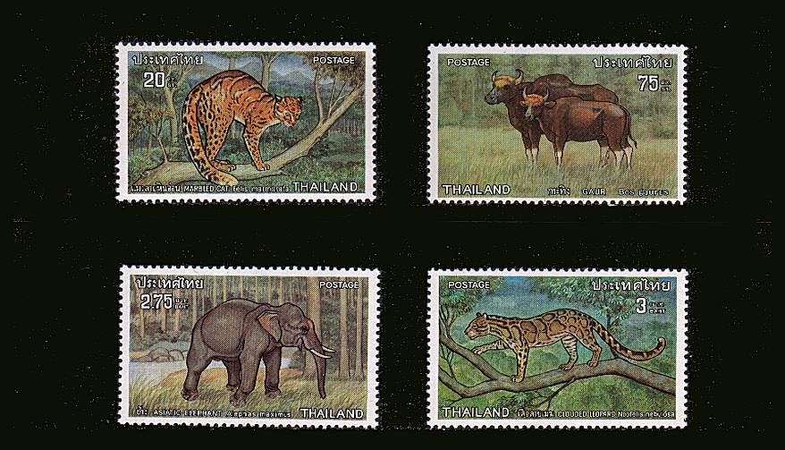 Protected Animals - 1st Series<br/>
A supern unmounted mint set of four. SG Cat 23