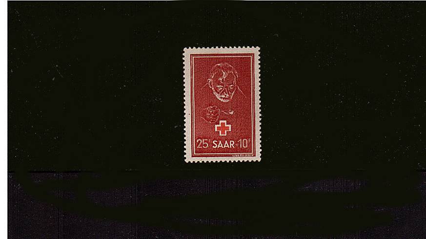 Red Cross Fund<br/>
A superb unmounted mint single.<br/>SG Cat 44