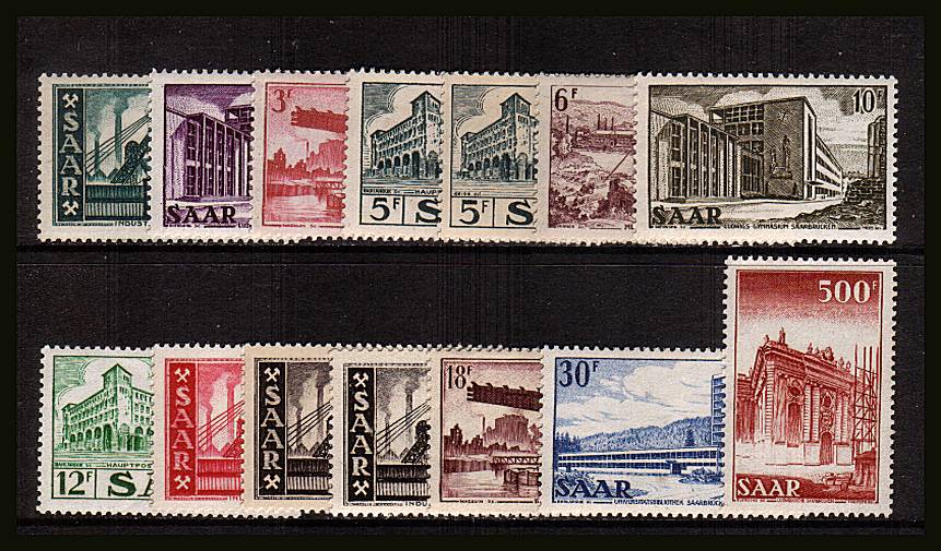 The Pictorials set of fourteen superb unmounted mint.<br/>SG Cat 55