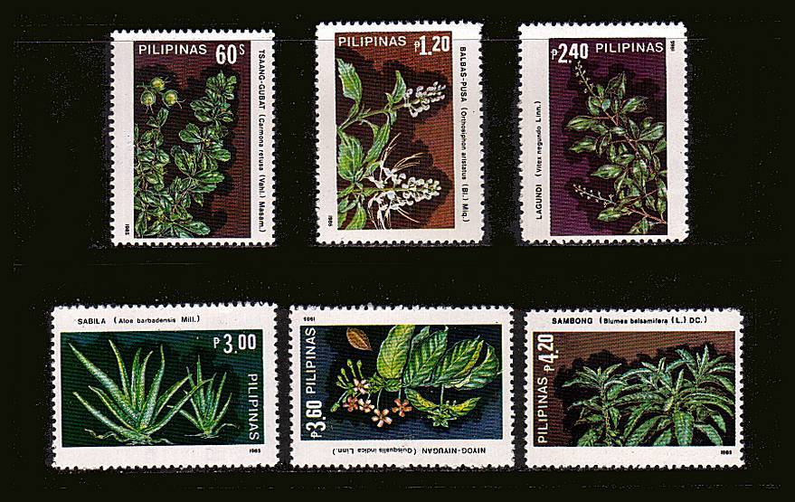 Medicinal Plants<br/>
A superb unmounted mint set of six. SG Cat 26