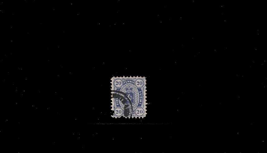 20p Deep Ultramarine - Perforation 11<br/>
A good used single<br/>
SG Cat 10.50
<br/><b>QBQ</b>