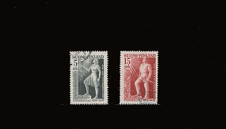 Labour Movement superb fine used  set of two. <br/>SG Cat £26