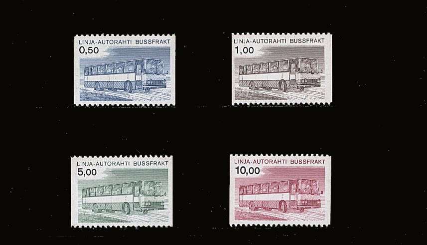 The ''Post Bus'' set of four superb unmounted mint<br/>SG Cat £19