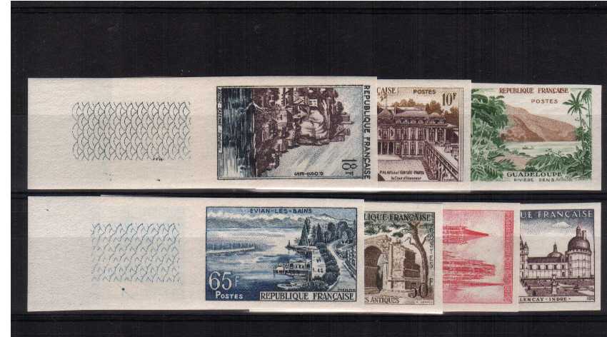 Tourist Publicity (the original 1957 part of the set) all superb unmounted mint marginal imperforates.