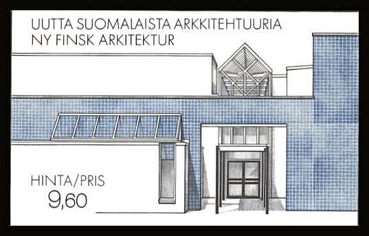 Modern Architecture  
<br/>
complete booklet containing pane SG1096a