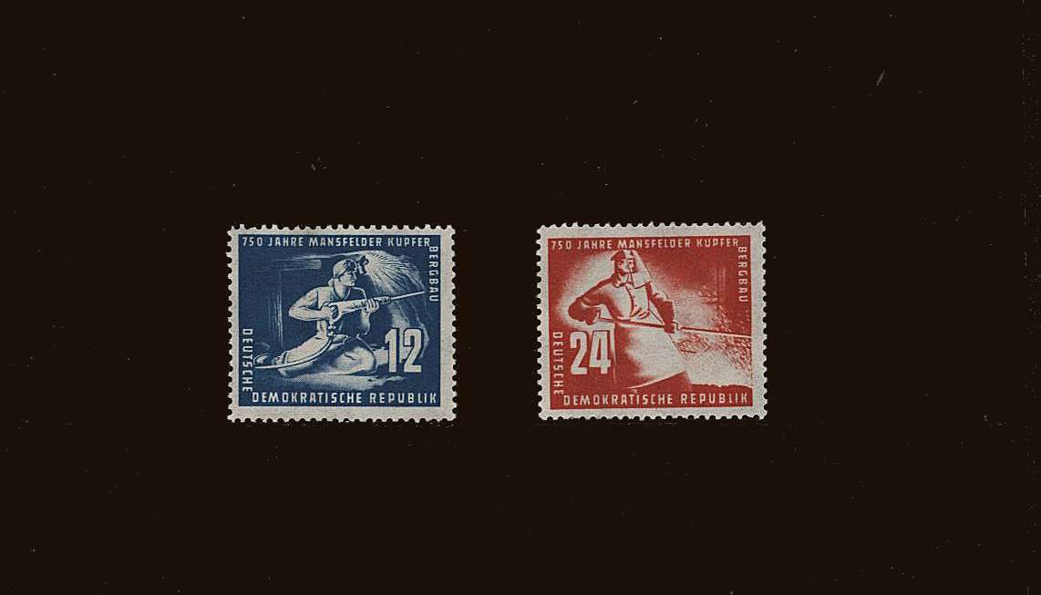 Anniversary of Opening of Copper Mines<br/>A superb unmounted mint set of two<br/>SG Cat £24.50<br/><b>QAL</b>