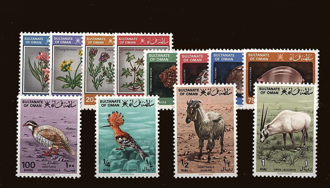 The Flora and Fauna definitives<br/>
A superb unmounted mint set of twelve.