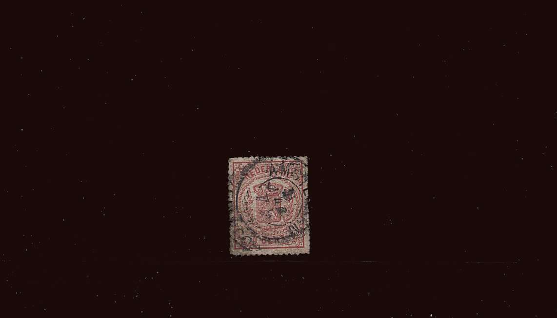 1½c Rose - Perforation 13-13½<br/>
A used single.<br/>SG Cat £120