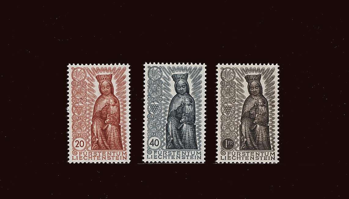 Termination of Marian Year<br/>
A superb unmounted mint set of three.<br/>SG Cat £75