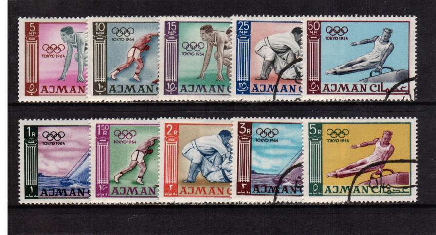Olympic Games - Tokyo set of ten superb fine used