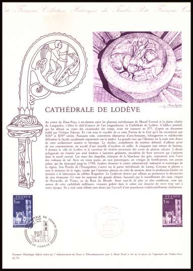 Tourist Publicity - Lodeve Cathedral
<br/><b>Document number:  42-76</b>