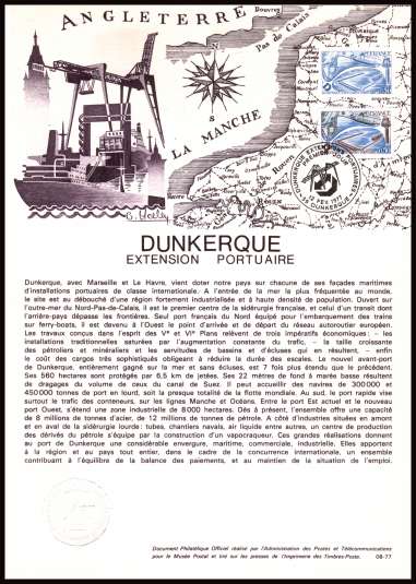 Dunkirk Port Extensions
<br/><b>Document number:  08-77 </b>