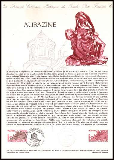 Tourist Publiciry - Abbey Church of Aubazine
<br/><b>Document number:  10-78 </b>