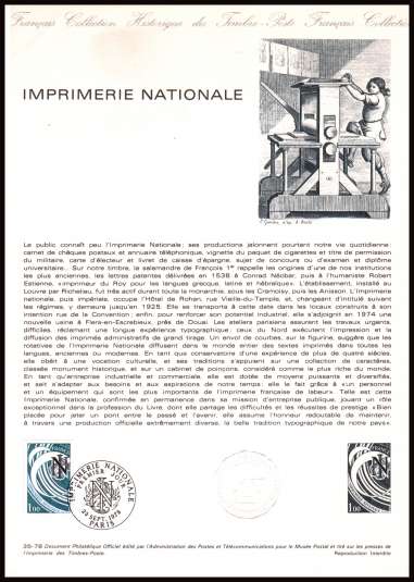 State Printing Office
<br/><b>Document number:  35-78 </b>