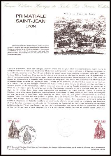 Tourist Publicity - St. John's, Lyon
<br/><b>Document number:   21-81 </b>