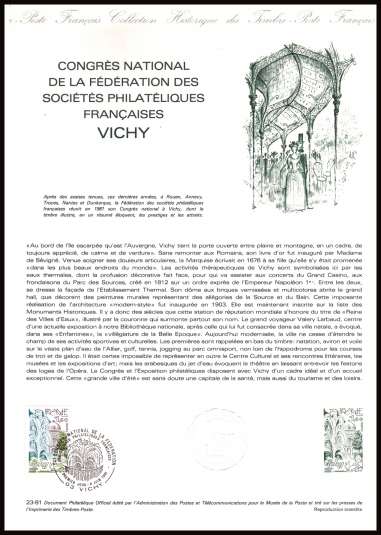 French Philatelic Societies Congress
<br/><b>Document number:   23-81 </b>