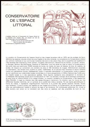 Conservation of Littoral Regions
<br/><b>Document number:   27-81 </b>