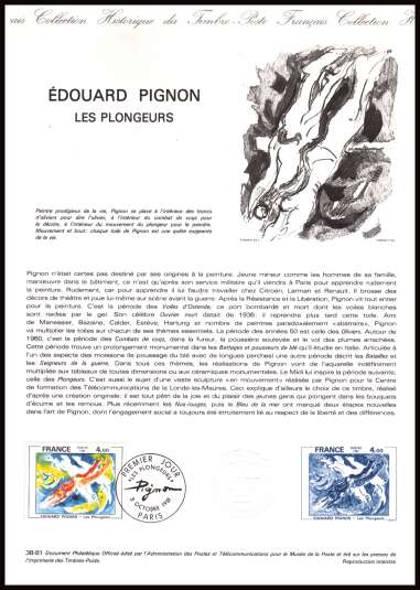 Philatelic Creations - Pignon
<br/><b>Document number:  38-81 </b>