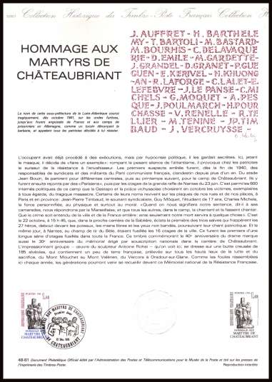 Martyrs of Chateaubriant
<br/><b>Document number:  48-81 </b>