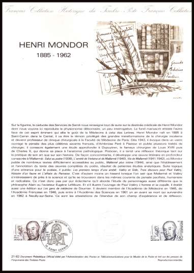 
Red Cross Fund - Henri Mondor<br/><b>Document number:  21-82 </b>