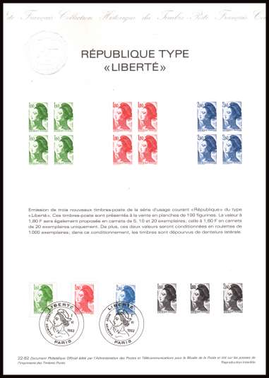 'Liberty'
<br/><b>Document number:  22-82 </b>