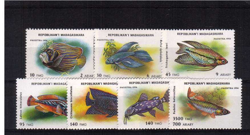 set of seven superb unmounted mint. <br/>SG Cat 3.00