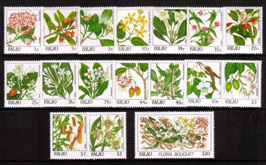 Flowers definitive set of seventeen superrb unmounted mint.